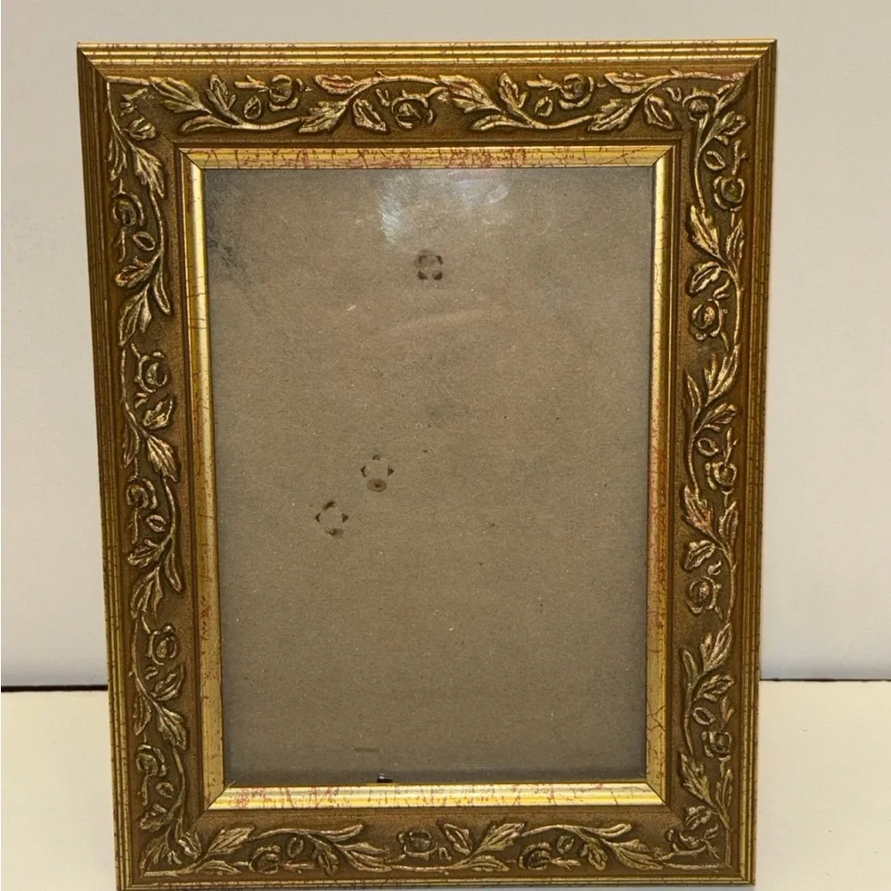 Gold like picture frame